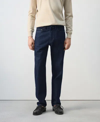 Mango Men's Bob Regular-fit Jeans In Blue