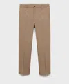 Mango Men's Bologna Slim-fit Comfort-stretch Pants In Gray