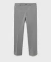 Mango Men's Bologna Slim-fit Comfort-stretch Pants In Gray
