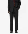 Mango Boston Regular Fit Suit Pants In Black