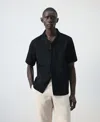Mango Men's Bowling-collar Shirt In Multi