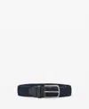 Mango Men's Braided Elastic Belt In Blue