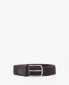 Mango Men's Braided Elastic Belt In Brown