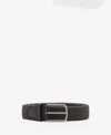 Mango Men's Braided Elastic Belt In Brown