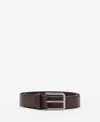 Mango Men's Buckle Leather Belt In Brown