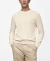 Mango Men's Cashmere Sweater In Ecru