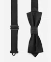 Mango Men's Classic Diamond Bow Tie In Black