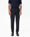 Mango Wool Suit Pants In Black
