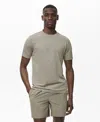 Mango Men's Coolmax Slim-fit T-shirt In Gray