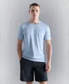 Mango Coolmax Slim Fit T-shirt In Blue