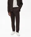 Mango Solid Joggers In Chocolate