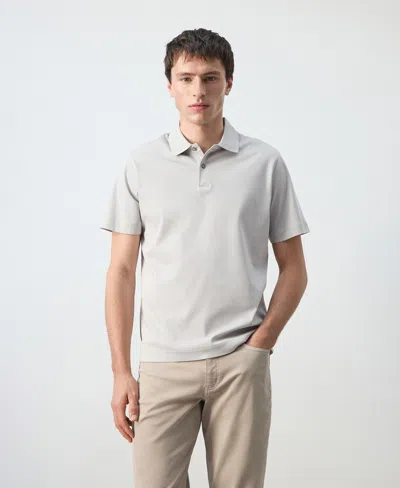 Mango Men's Cotton Fine-knit Polo Shirt In Multi