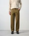 Mango Relaxed-fit Pants With Patch Pockets In Green