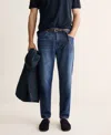 Mango Regular Fit Jeans In Blue