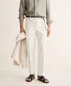 Mango Men's Cotton Regular-fit Pants In Neutral