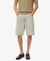 Mango Relaxed Fit Denim Bermuda Shorts In Blue