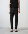 Mango Men's Drawstring Slim-fit Pants In Black