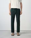 Mango Men's Drawstring Slim-fit Pants In Gray