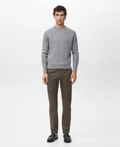 MANGO MEN'S DUBLINO SLIM-FIT CHINO PANTS