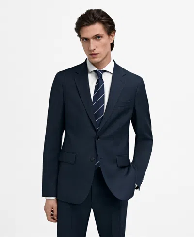 MANGO MEN'S SLIM-FIT SUIT BLAZER