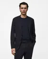 Mango Men's Virgin Wool Eu Slim-fit Suit Blazer In Dark Navy
