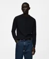 Mango T-shirt In Dark Navy