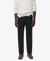 Mango Men's Fluid Straight-leg Pants In Blue
