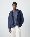 Mango Men's Hooded Denim Jacket In Multi