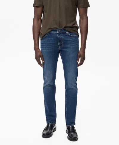 Mango Men's Slim-fit Jan Jeans In Blue