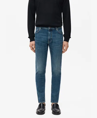 Mango Men's Jude Skinny-fit Jeans In Blue