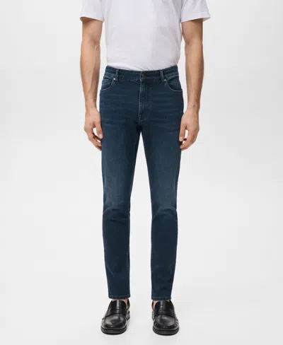 Mango Men's Jude Skinny-fit Jeans In Blue