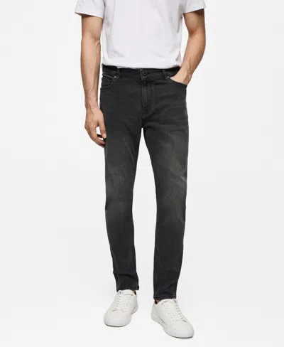 Mango Men's Jude Skinny-fit Jeans In Open Grey