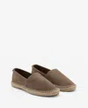 Mango Men's Jute Suede Espadrilles Shoe In Brown