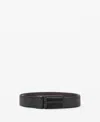 Mango Men's Leather Belt In Black