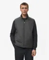 Mango Men's Lightweight Quilted Gilet In Gray