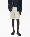 Mango Bermuda Shorts In White