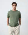 Mango Men's Linen Slim-fit T-shirt In Multi