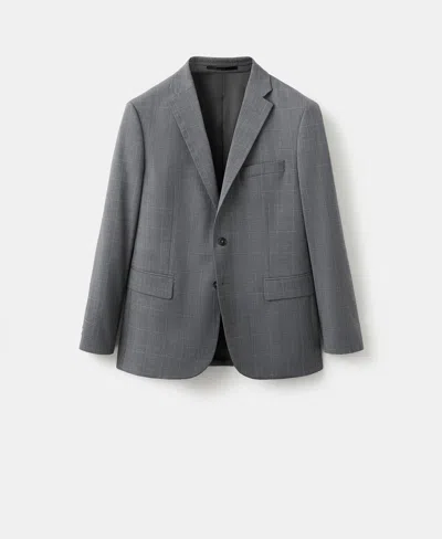Mango Men's London Regular-fit Suit Blazer In Gold