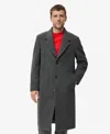 Mango Men's Long Wool Coat In Black