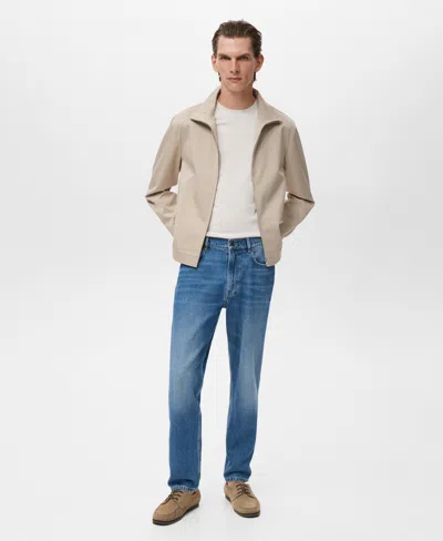 Mango Men's Lori Tapered-fit Jeans In Blue