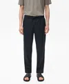 Mango Slim Fit Pants In Blue