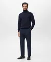 Mango Turtleneck Wool Sweater In Multi