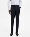 Mango Milan Slim Fit Suit Pants In Blue