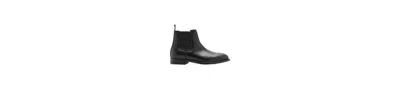 Mango Men's Monovar Leather Chelsea Boots In Black