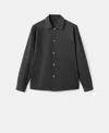 Mango Men's Non-iron Pocket Overshirt In Multi