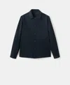 Mango Men's Non-iron Pocket Overshirt In Multi