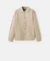 Mango Men's Non-iron Pocket Overshirt In Multi