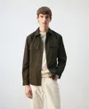 Mango Cotton Overshirt In Multi