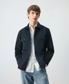Mango Cotton Overshirt In Multi