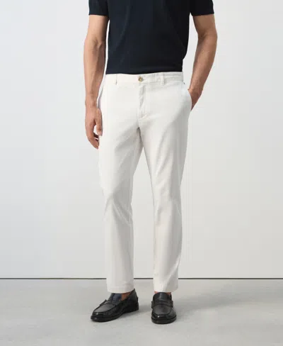 Mango Men's Prato Cropped Tapered Chino Pants In Dark Navy